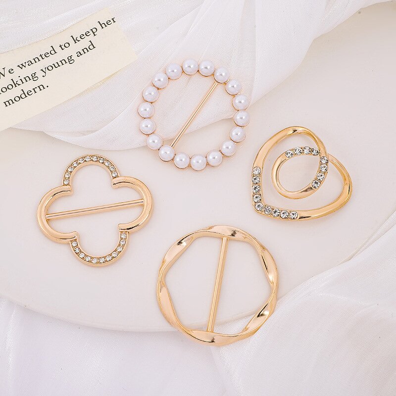 Scarf Ring Clip Supplier - OEM Metal Round Circle Buckle