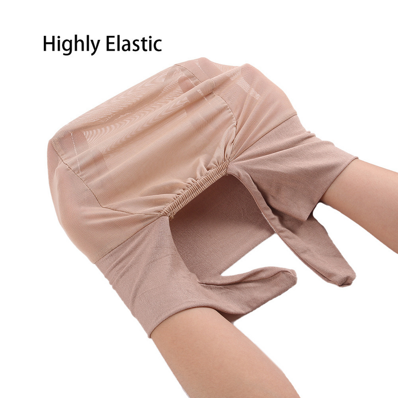 Jersey Mesh Hijab Cap Factory - Bulk 85 Colors Tie Back Bonnet