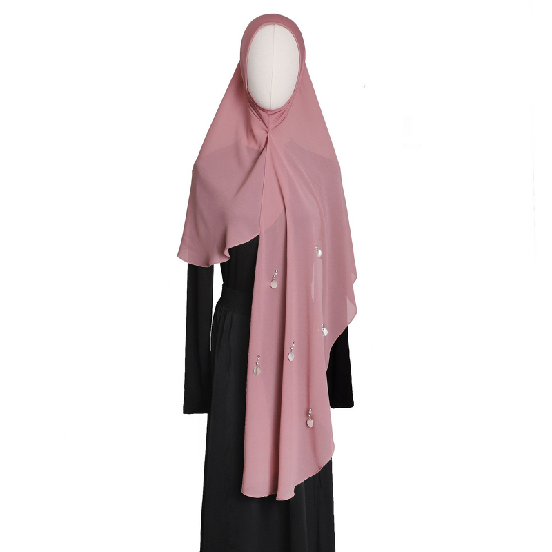 One Loop Instant Shawl Factory - OEM Handmade Shell Crystal Patchwork