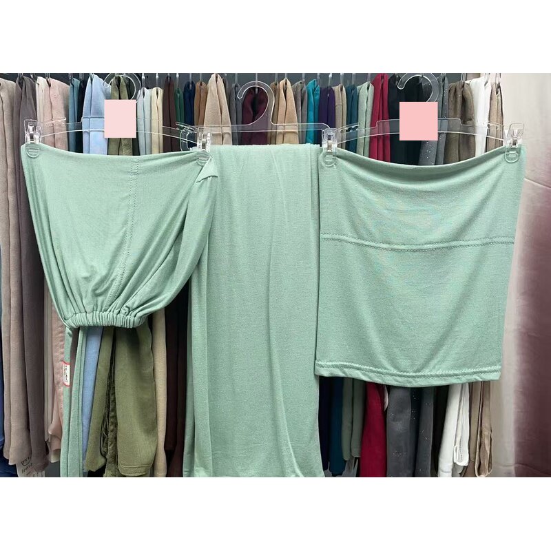 Jersey Hijab With Inner Cap Factory - Bulk Perfect Matching Soft Set