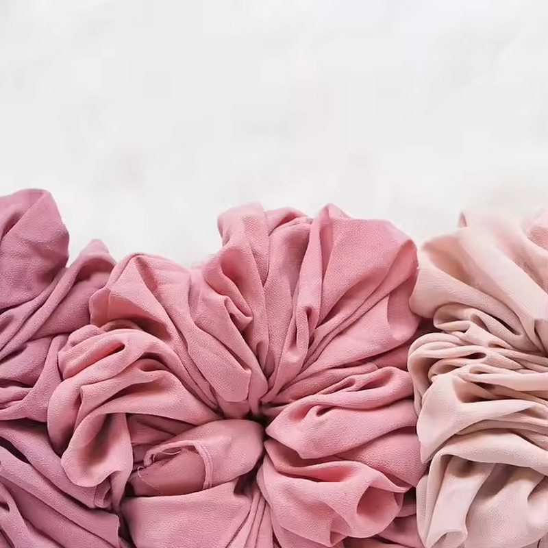 Hijab Scrunchies Factory - Bulk Large Volumizing Chiffon Scrunchie
