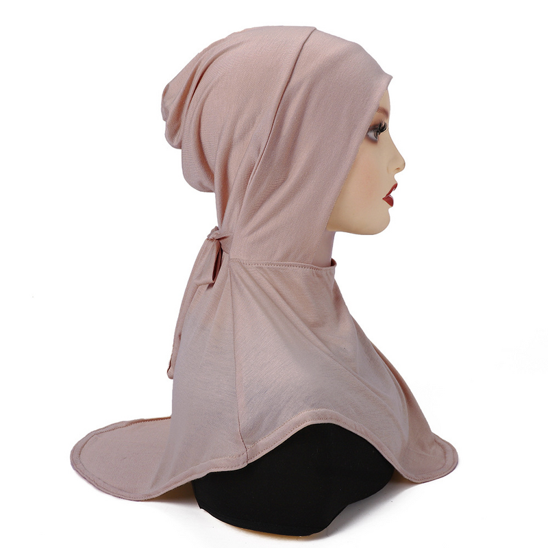 Amira Instant Hijab Factory - Bulk Solid Stretchy Undercap Ties-Back