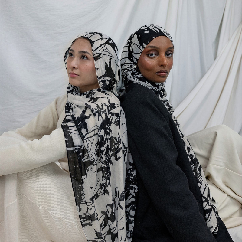 Modal Hijab Factory - Bulk Floral Rayon Bamboo Printed Veil