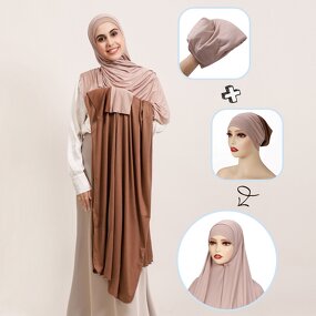 Double Colors Hijab Set Manufacturer - Wholesale Professional Prefect Matching