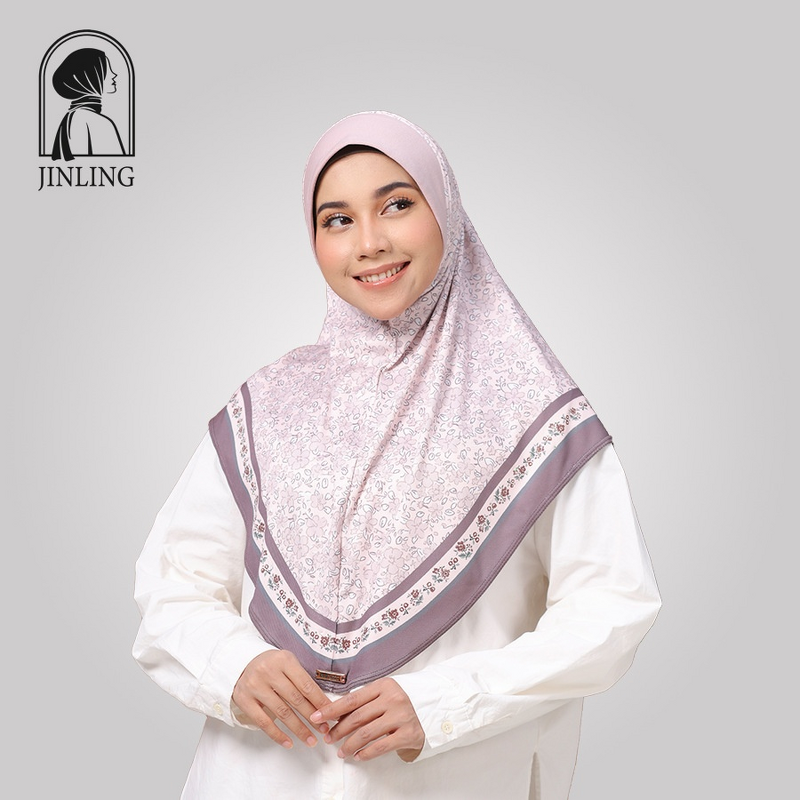 Printed Amira Hijab Supplier - OEM Convenient One Piece Long Veil