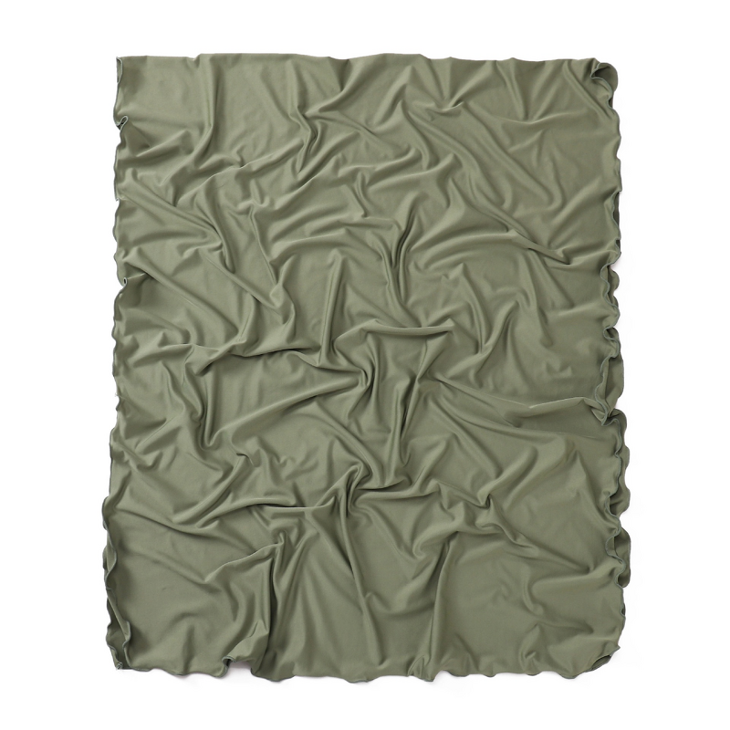 Jersey Cotton Hijab Manufacturer - OEM Scarf with Satin Rope Trim