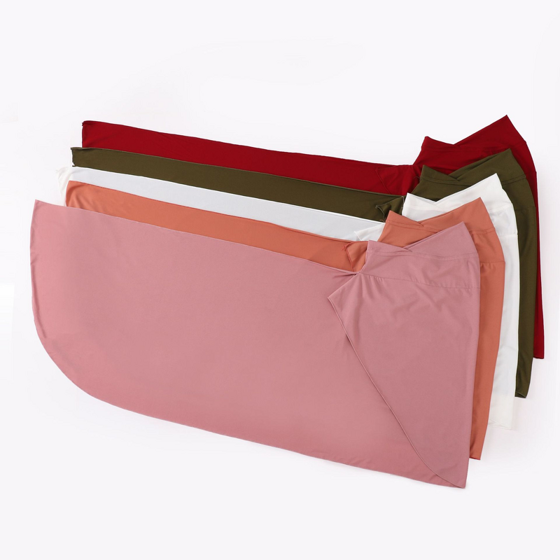 One Loop Instant Hijab Manufacturer - Bulk Soft Stretchy Glossy Hemp Wrap