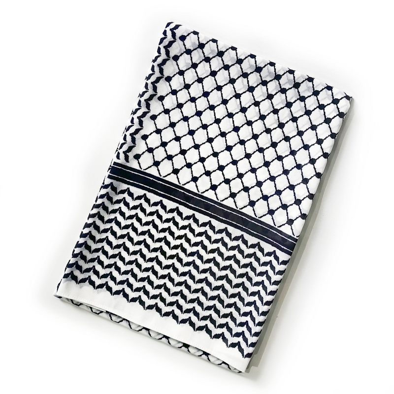 Printed Chiffon Keffiyeh Manufacturer - OEM Unisex Plaid Headscarf