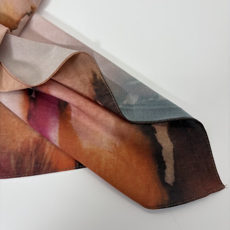 Vela Print Modal Hijab Supplier - Wholesale Bawal Tudung Long Head Wrap