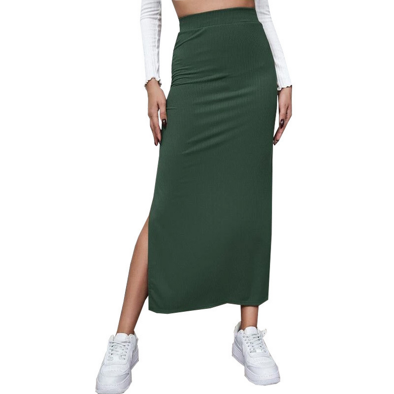 Pencil Dress Factory - Bulk High Waist Split Skirt Office Lady Outfit