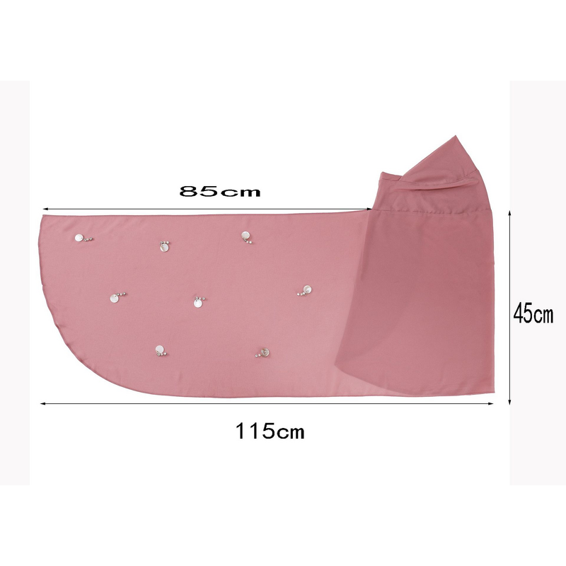 One Loop Instant Shawl Factory - OEM Handmade Shell Crystal Patchwork