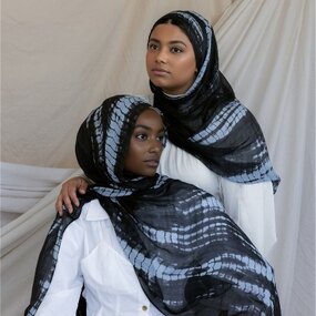 Modal Hijab Factory - Custom Double Sided Floral Print Scarf