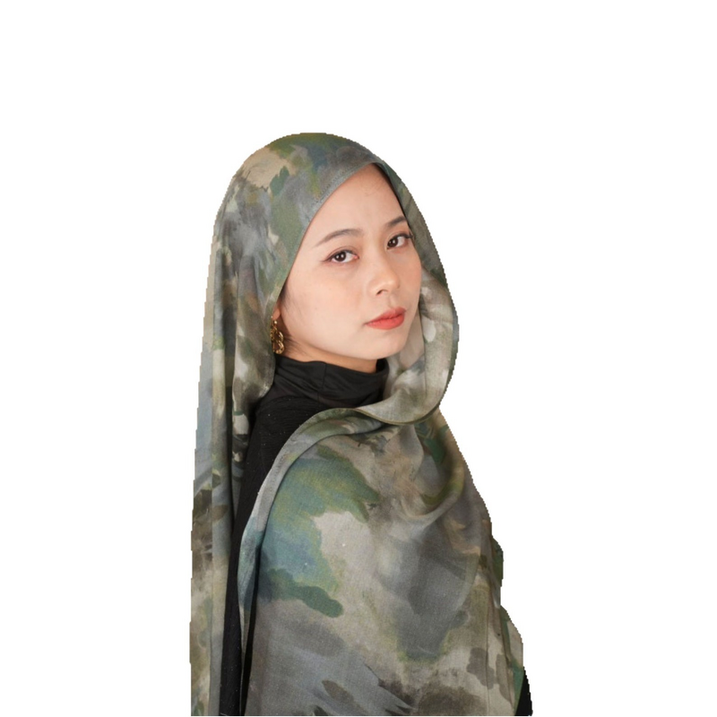 Bamboo Modal Hijab Factory - OEM Double Sided Digital Printing