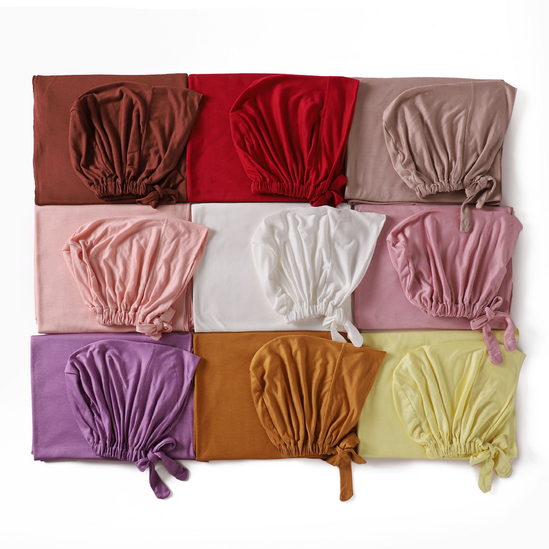 Jersey Hijab Set Manufacturer - Bulk Matching Scarf Inner Cap Two Piece