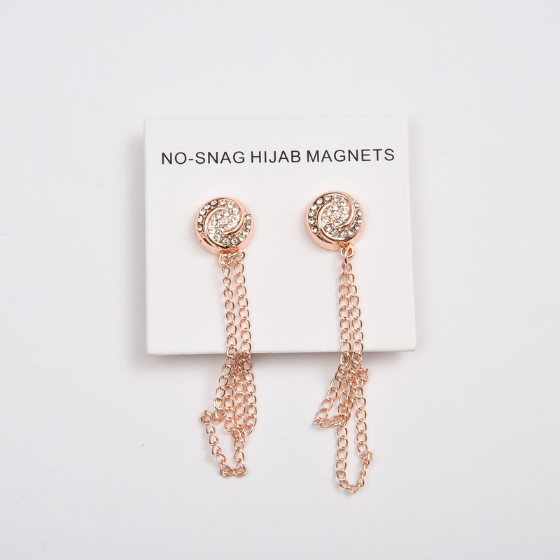 Magnetic Hijab Pins Factory - Bulk Strong Chain Magnet Brooches