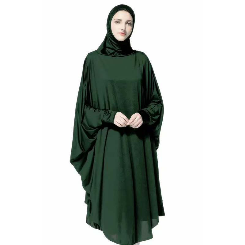Prayer Khimar Manufacturer - Wholesale Stretchy Solid Casual Jilbab Hijab