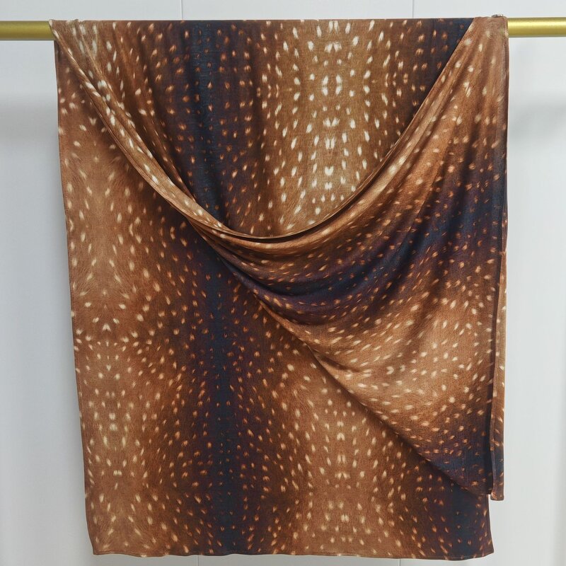 Printed Jersey Hijab Manufacturer - Custom Luxury Double Sided Scarf