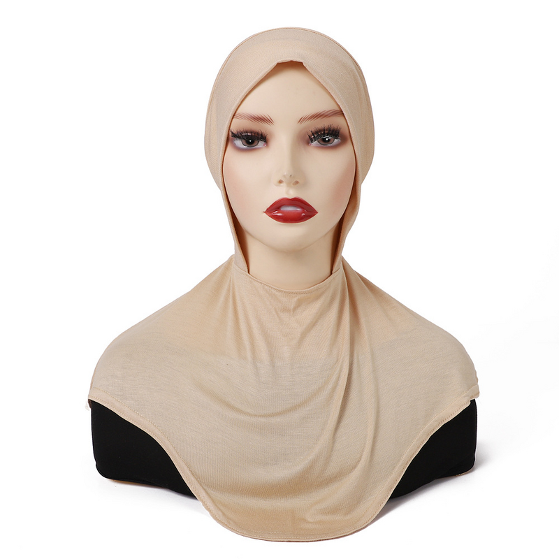 Amira Instant Hijab Factory - Bulk Solid Stretchy Undercap Ties-Back