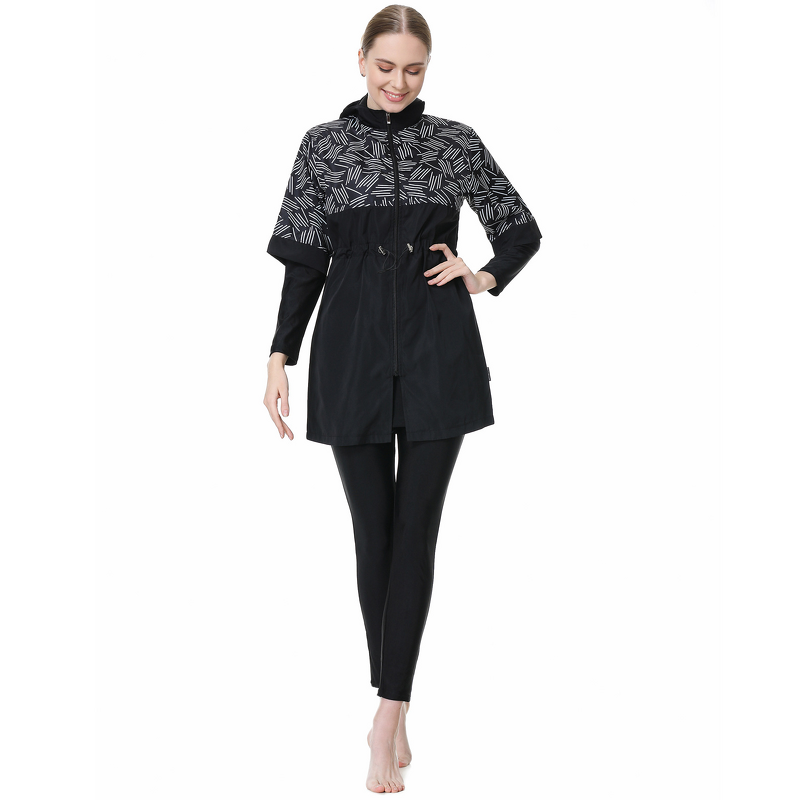 Islamic Swimwear Factory - Bulk 3 Pieces Long Sleeve Modest Bathing Suit