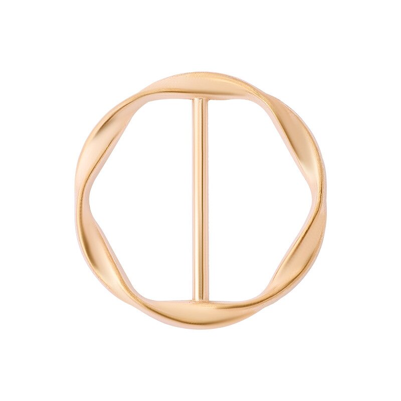 Scarf Ring Clip Supplier - OEM Metal Round Circle Buckle