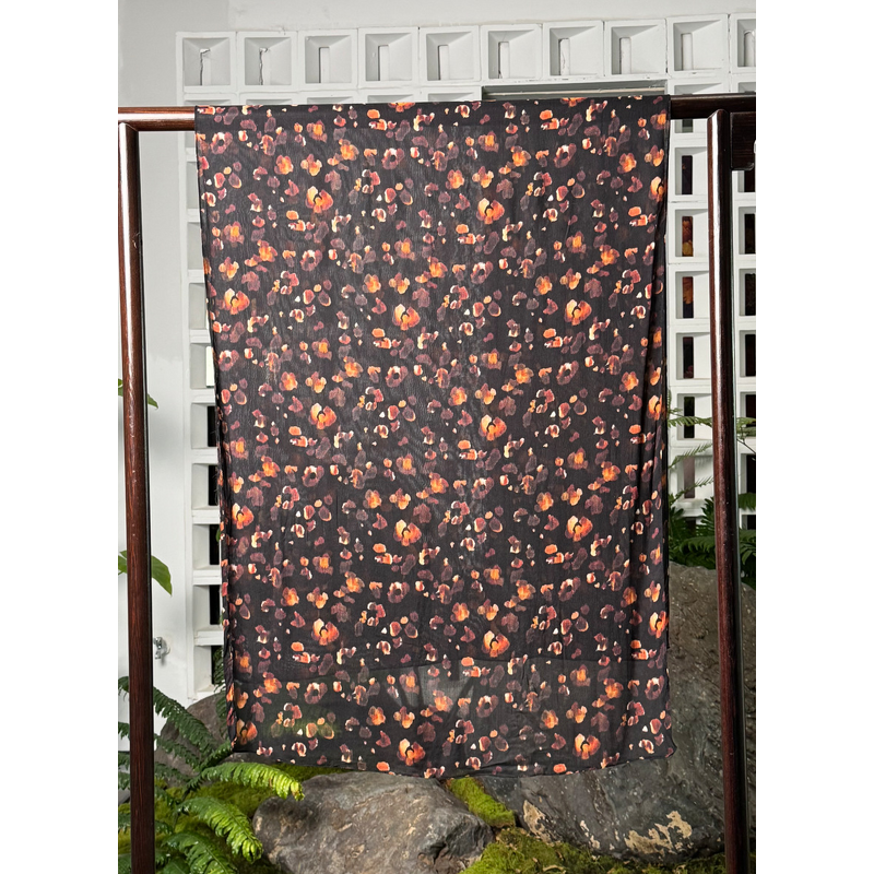 Bamboo Modal Hijab Supplier - Custom Double Sided Bohemian Scarf