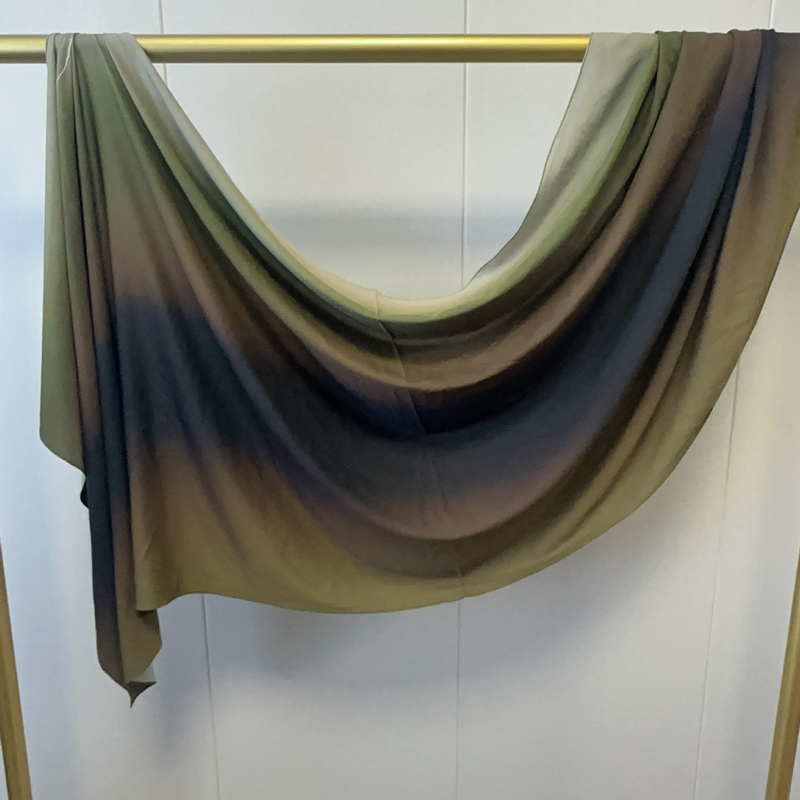 Cotton Hijab Manufacturer - OEM Watercolour Marble Print Scarf