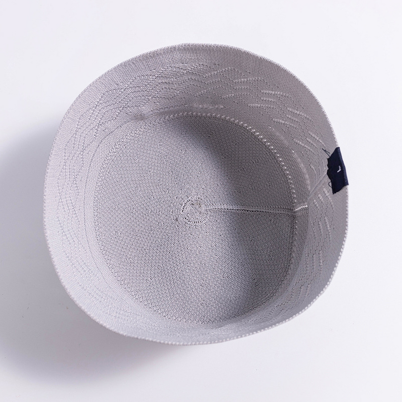 Men Prayer Caps Manufacturer - Wholesale Solid Breathable Knit Kufi Hats