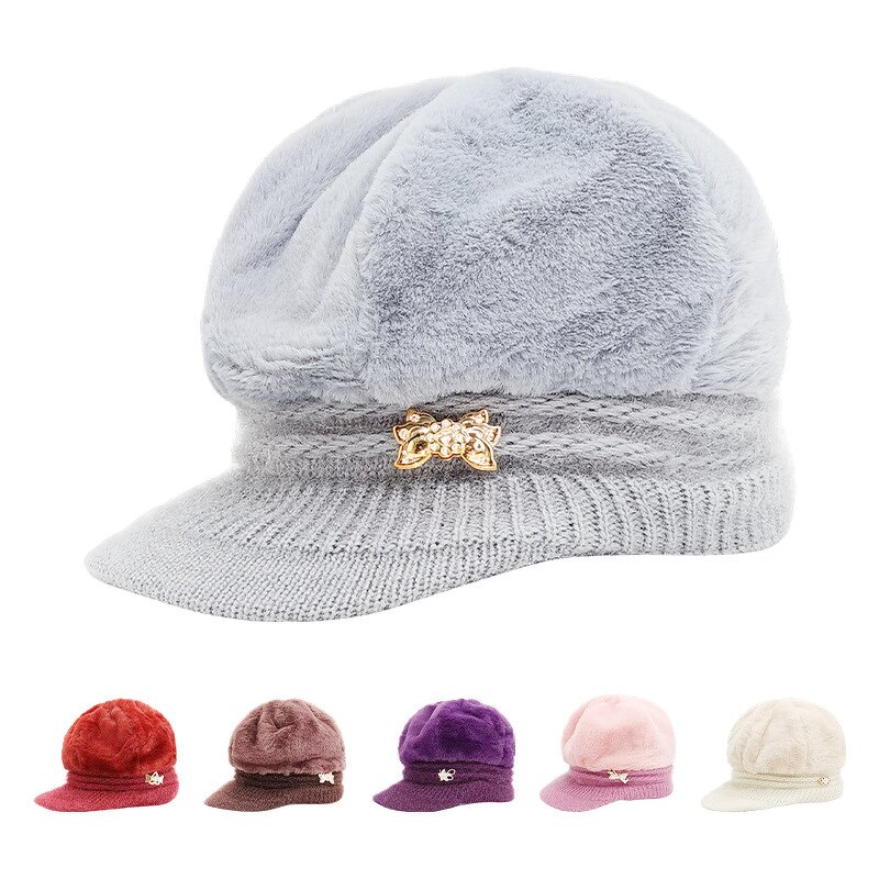 Equestrian Beret Supplier - OEM/ODM Autumn-Winter Vintage Casual Wool Cap Fashion Felt with Brim