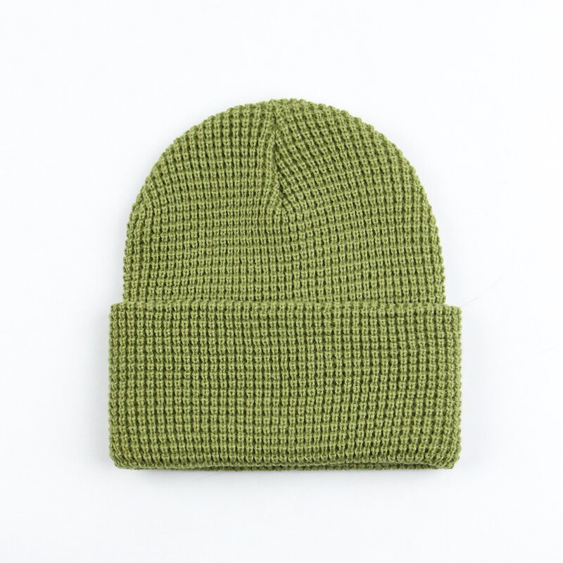 Winter Beanie Factory - OEM/ODM Hot Sale 2026 Solid Color Thermal Waffle Knit with Ear Flaps