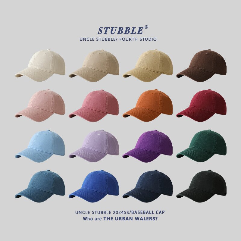 Corduroy Baseball Cap Manufacturer - Autumn Winter New Warm PVC Men Women Solid Color Light Version