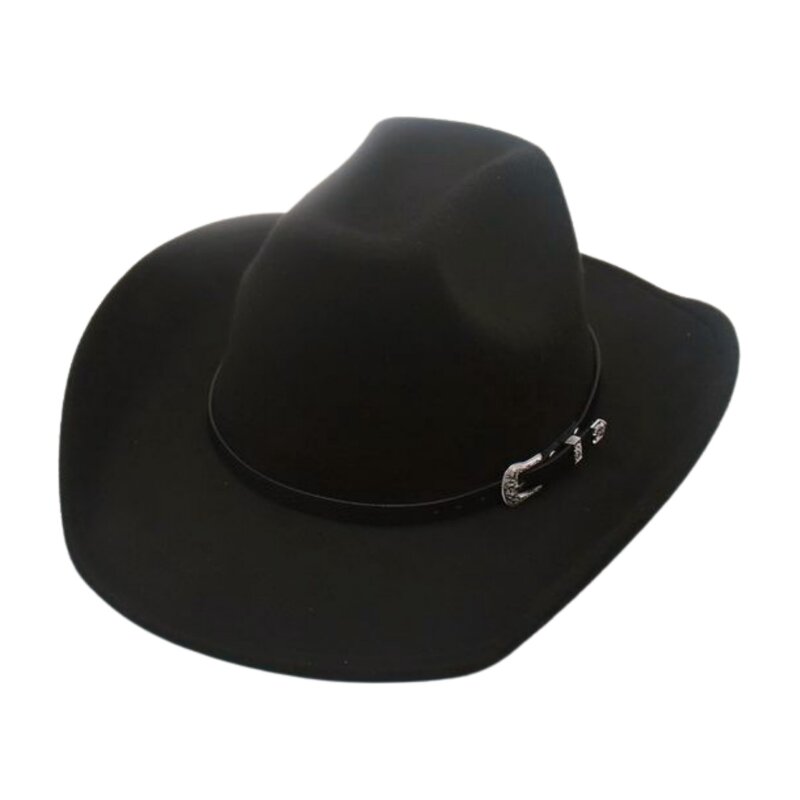 French Retro Jazz Hat Supplier - Hot New Leopard Print Top Handsome Cowboy Hat
