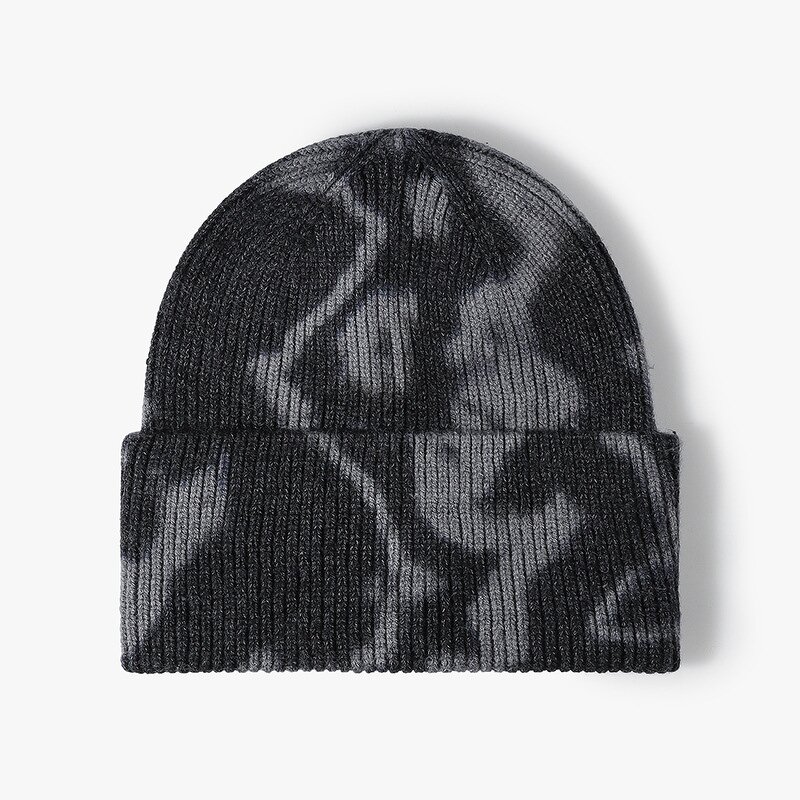 Outdoor Knitted Beanie Manufacturer - OEM/ODM 2026 Functional Warm Marble Dyed with Ear Flaps