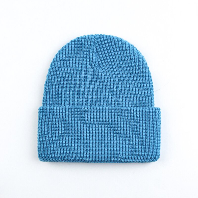 Winter Beanie Factory - OEM/ODM Hot Sale 2026 Solid Color Thermal Waffle Knit with Ear Flaps