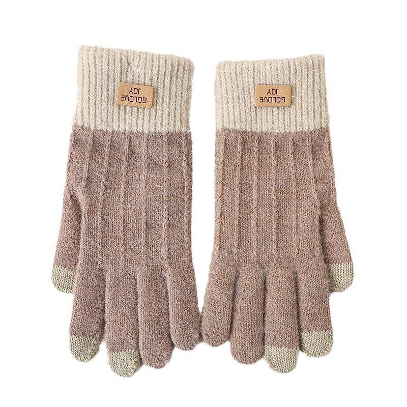 Winter Acrylic Gloves Supplier - Popular Bulk Discount Hot Selling Custom Anti-slip Warm Oblique Hook