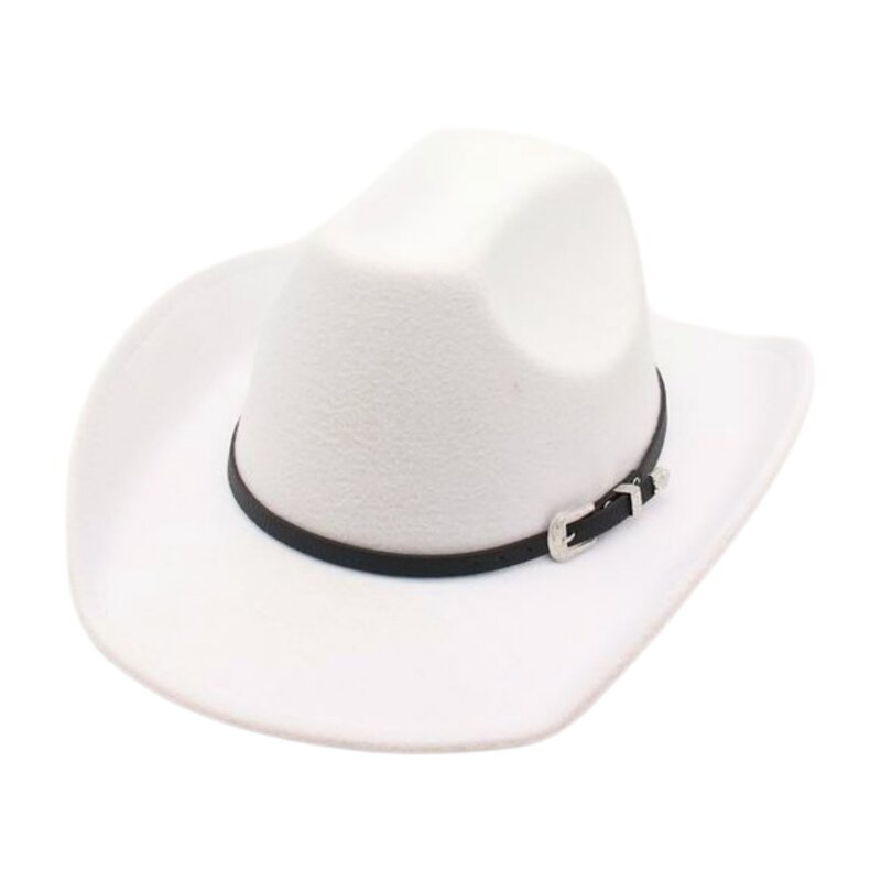 French Retro Jazz Hat Supplier - Hot New Leopard Print Top Handsome Cowboy Hat