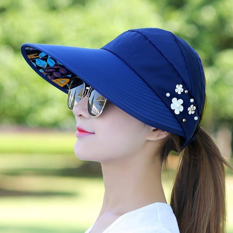 Knitted Elastic Sun Hat Manufacturer - Wholesale Adjustable Solid Color Custom logo Outdoor Sports