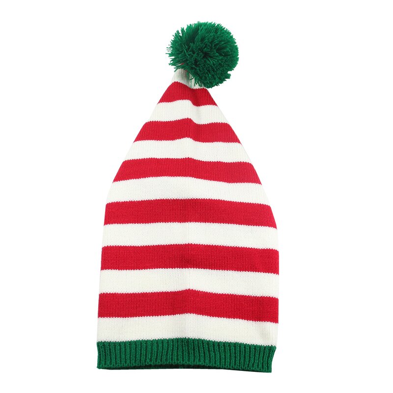Christmas Jacquard Hat Factory - Wholesale Multi Color Cold with Plush Ball Custom Acrylic