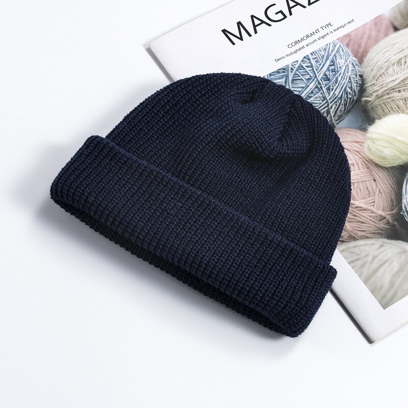 Knitted Beanies Factory - Factory Direct Selling Acrylic High Elastic Comfortable Thickened