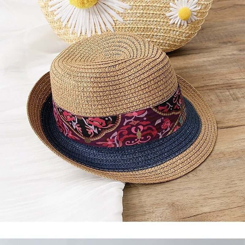 Hemp Yarn Straw Hat Factory - Wholesale High Quality New Design with Ribbon and Rope Outdoor