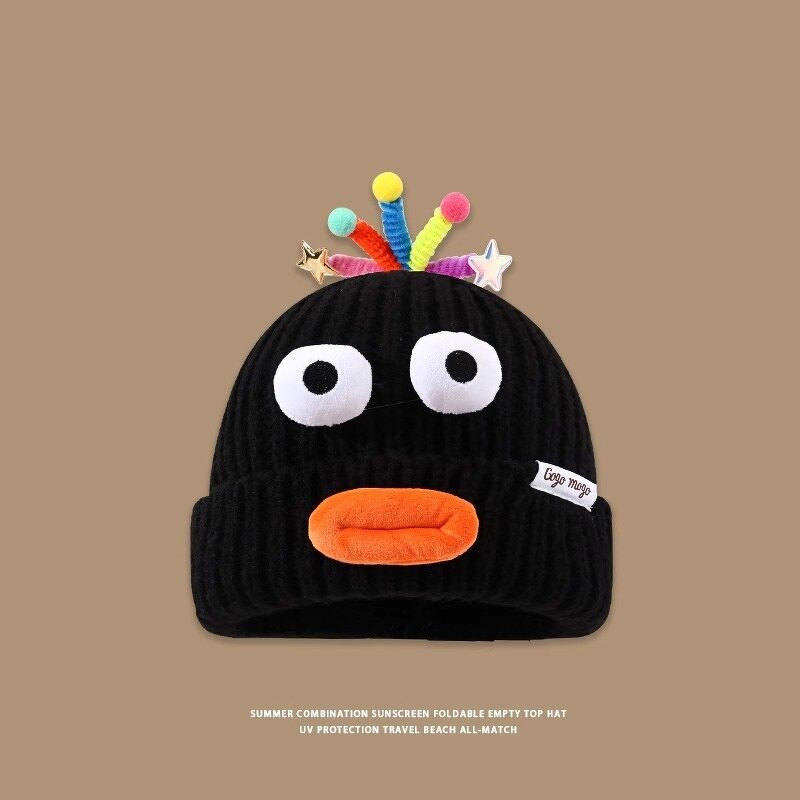 Sausage Lips Hat Manufacturer - OEM/ODM Cute Comfortable Acrylic Yarn Adorable Winter Beanie