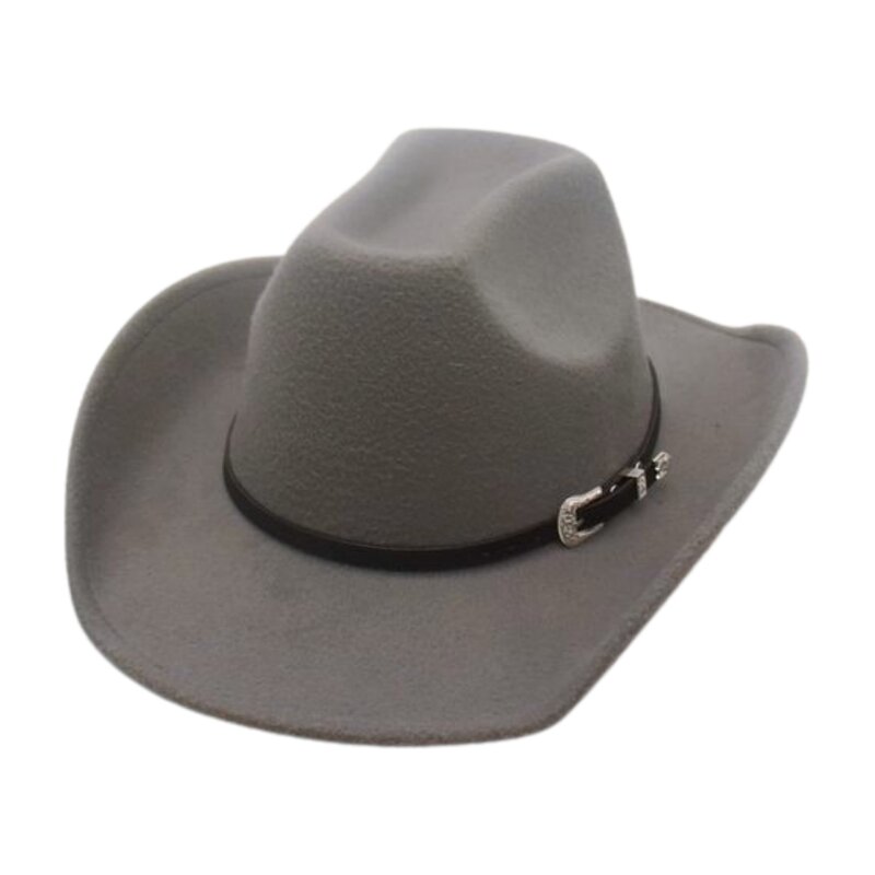 French Retro Jazz Hat Supplier - Hot New Leopard Print Top Handsome Cowboy Hat