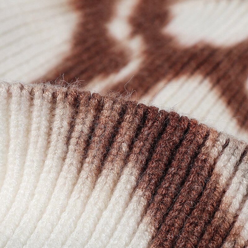 Outdoor Knitted Beanie Manufacturer - OEM/ODM 2026 Functional Warm Marble Dyed with Ear Flaps