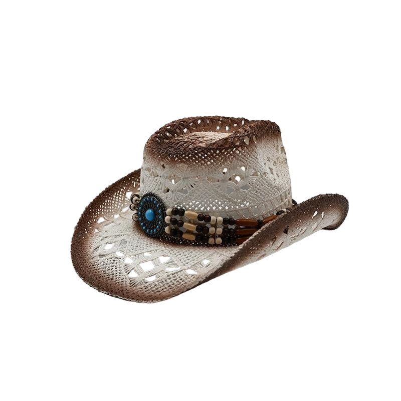 Vintage Embroidered Denim Hat Supplier - Outdoor Sun Protection Cap Wide Brim for Beach Travel