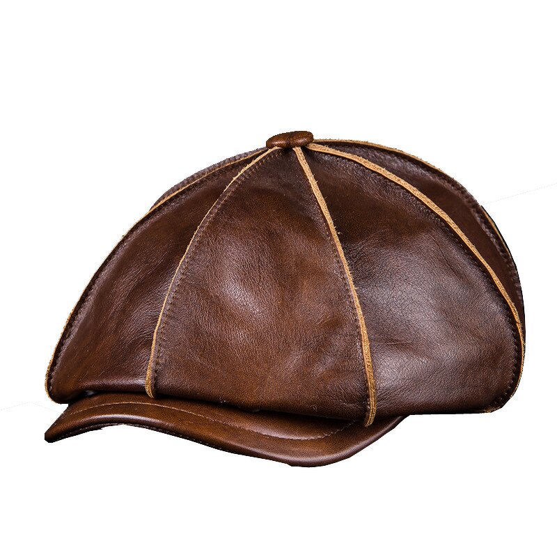 Women's Vintage Beret Factory - OEM/ODM Fashion Flat Top Octagonal Cap Windproof and Breathable