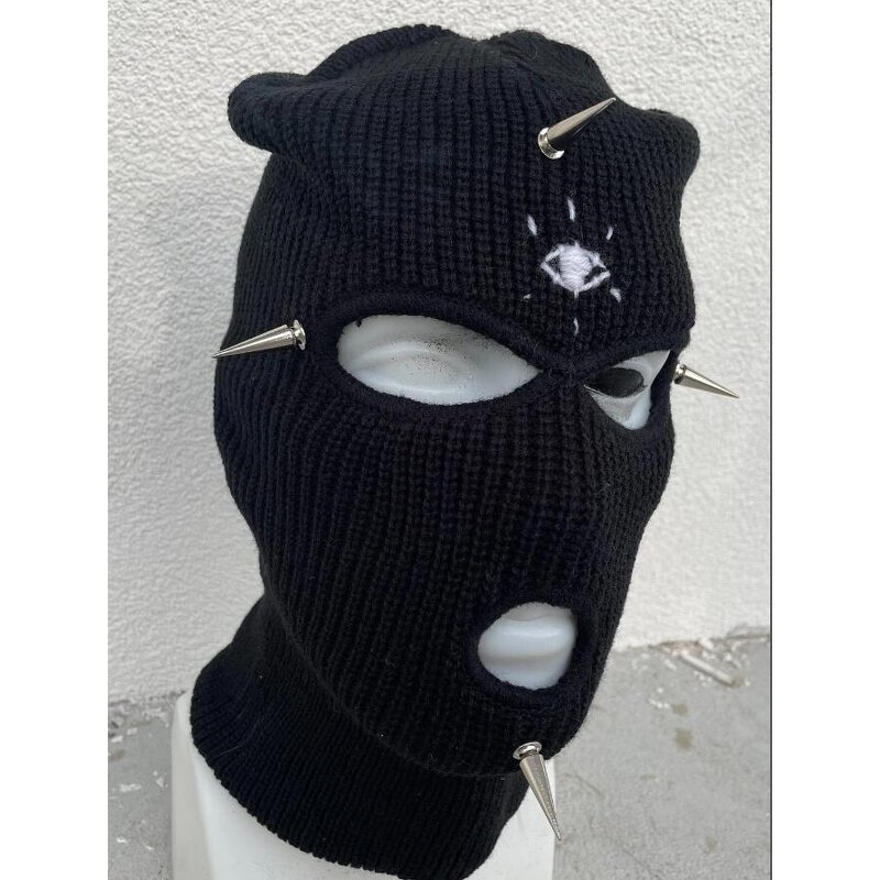 Devil Horn Balaclava Factory - OEM/ODM Exaggerated Creative High Quality Halloween Party Fun