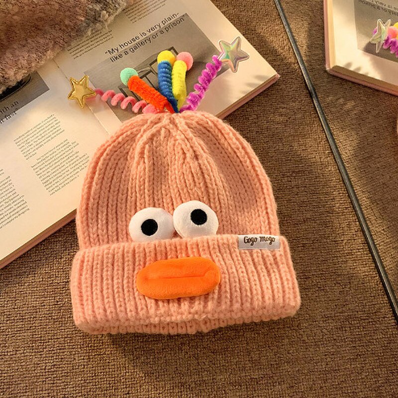 Sausage Lips Hat Manufacturer - OEM/ODM Cute Comfortable Acrylic Yarn Adorable Winter Beanie