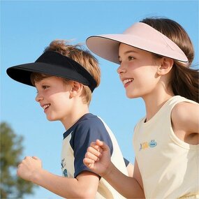 Sports Visor Hats Factory - Factory Wholesale at Low Price Solid Color Sun Hat Adjustable Summer