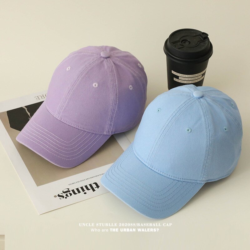 Corduroy Baseball Cap Manufacturer - Autumn Winter New Warm PVC Men Women Solid Color Light Version
