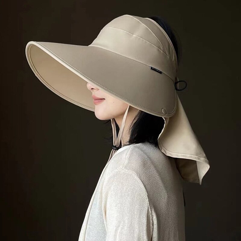 Foldable Sun Hat Supplier - OEM/ODM Popular Summer Necessary 14cm Large Brim Sunshade Beach