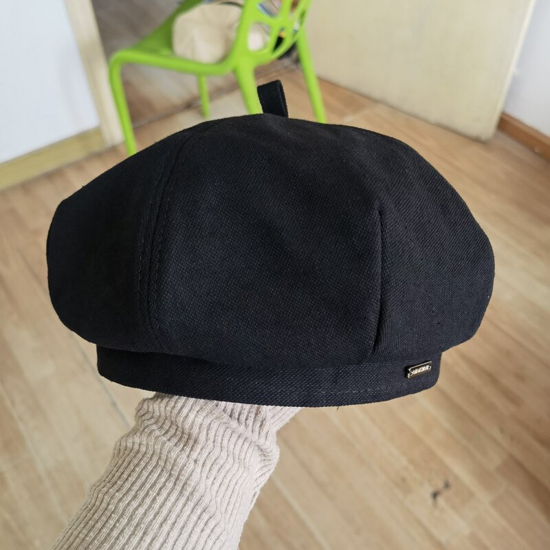 Knitted Woolen Hat Supplier - Bulk Discount Custom Autumn Winter Retro Winter-Proof British Painter